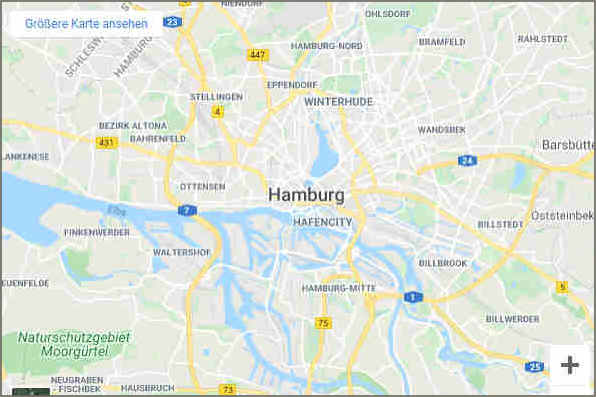 Abschleppdienst Hamburg Maps